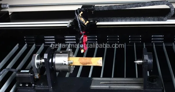 
HM-U1310 Non-metal Material CNC USB CO2 Laser Engraver/Cutter/handicraft/label/Rotary Shaft 
