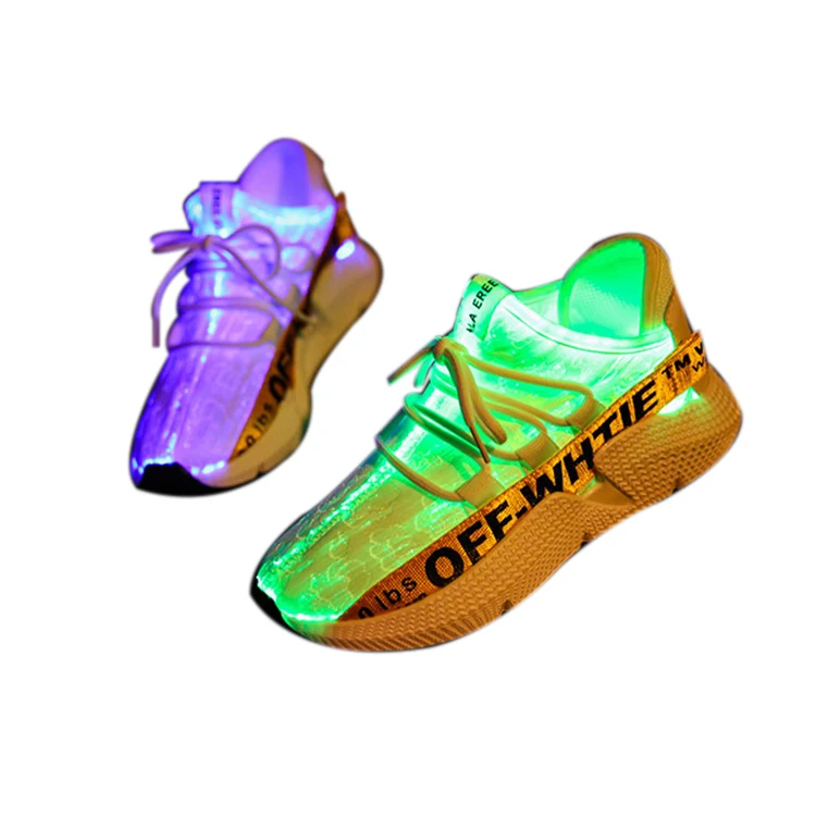 
Fiber Cool Usb Charging Fashion Unisex Sports Light Shoes,Fiber Optic Led Shoes On Sale 
