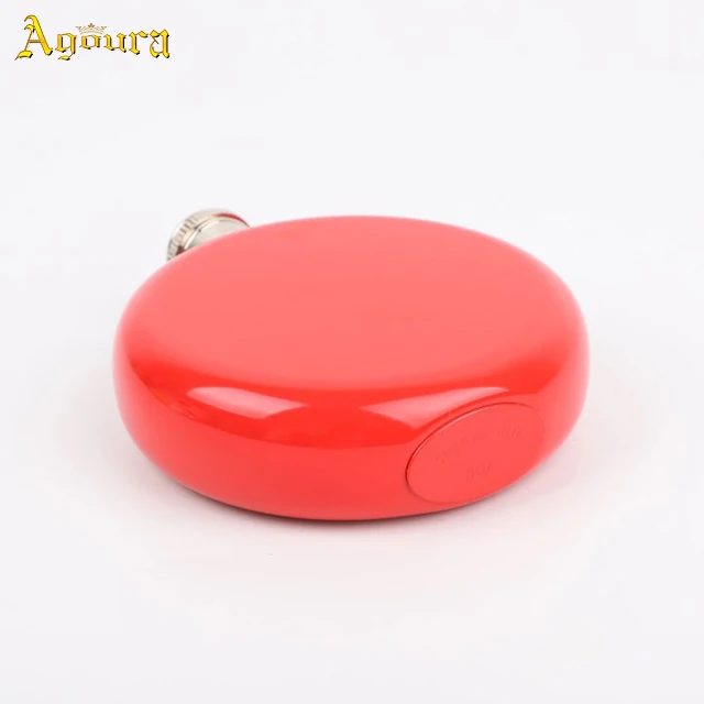 factory round stainless steel jug 5oz Hip flask