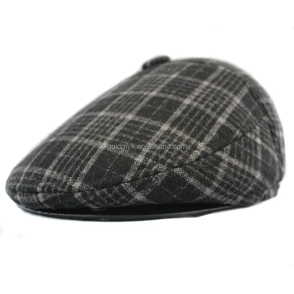 Checked Retail Sell Fashion Gatsby fabric Wholesale custom fashion beret ivy gatsby hat cap