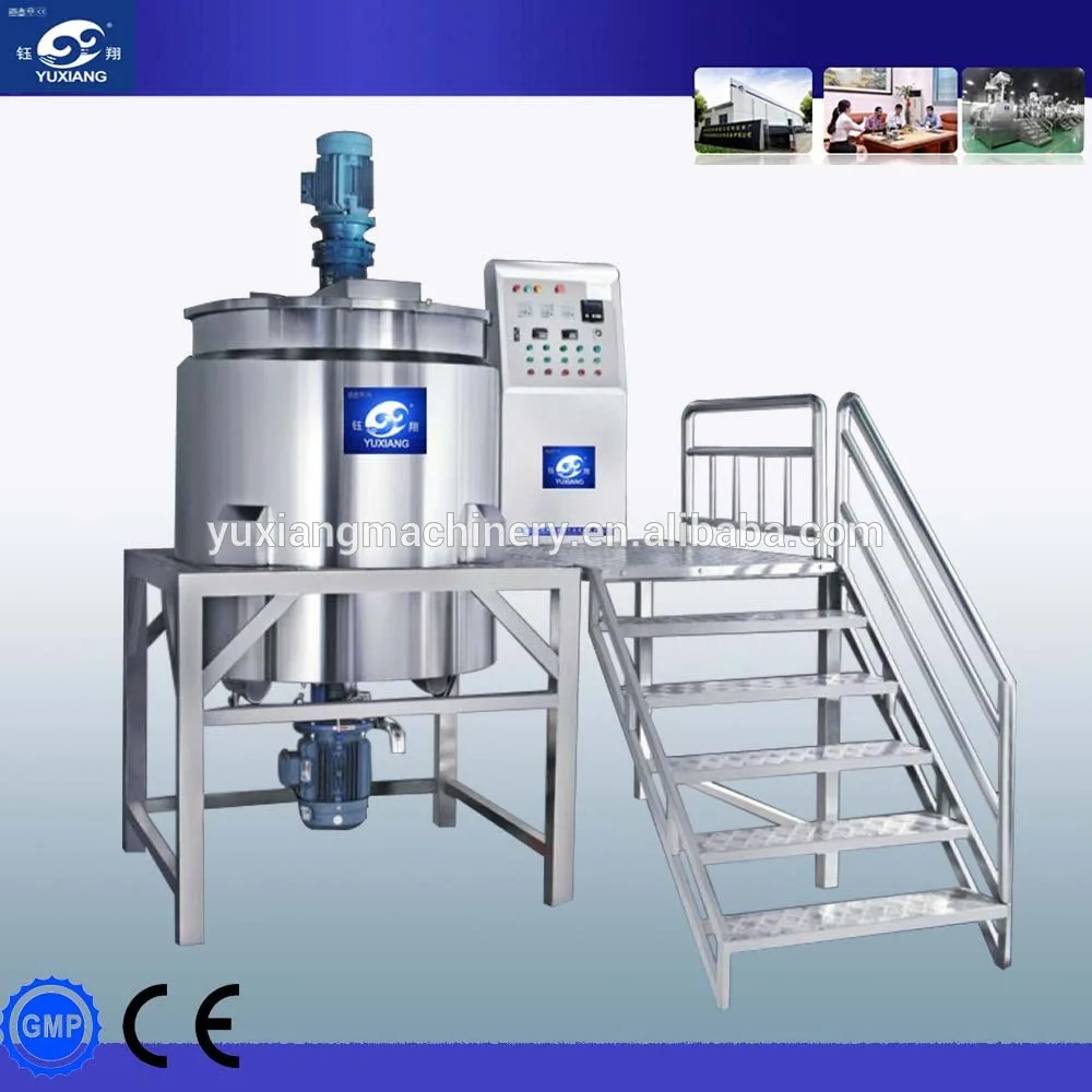 Моющее средство однородная смеситель 1000L жидкое моющее средство смесительный бак