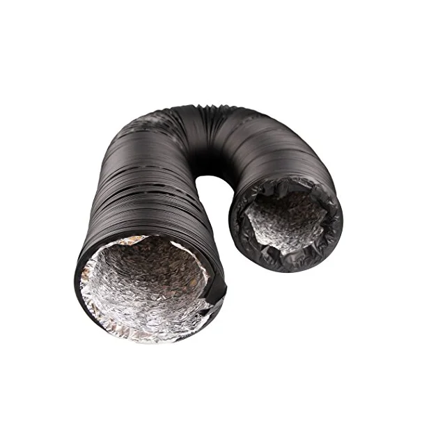 HVAC air conditioner aluminium foil exhaust ac flexible hose duct pipe