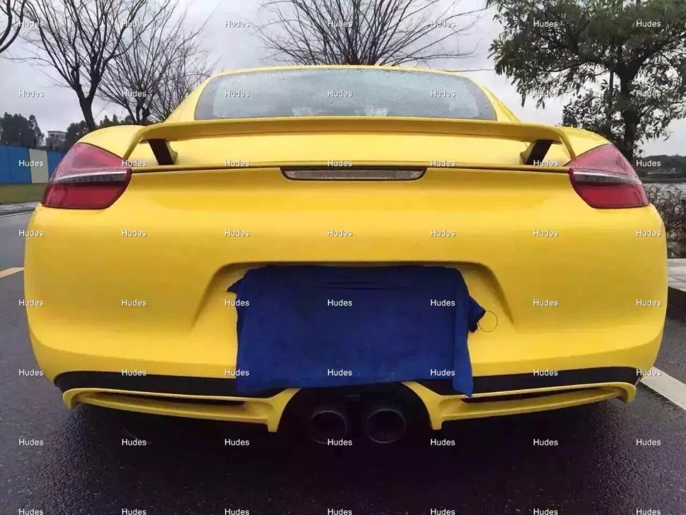 Карбоновый задний спойлер для Porsche 981 TA Style