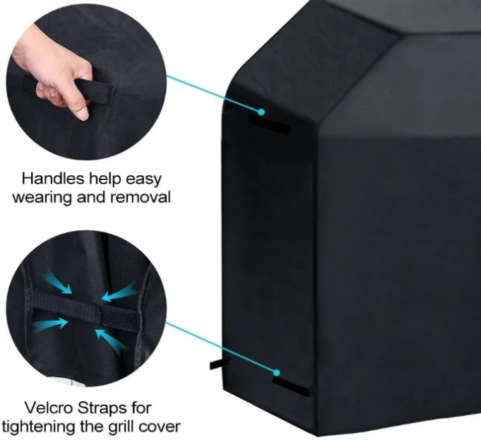 BBQ Grill Gas Cover Heavy Duty Waterproof Anti-uv Outdoor Charcoal Other Accessories Customized 3-10years Not Support Everyday