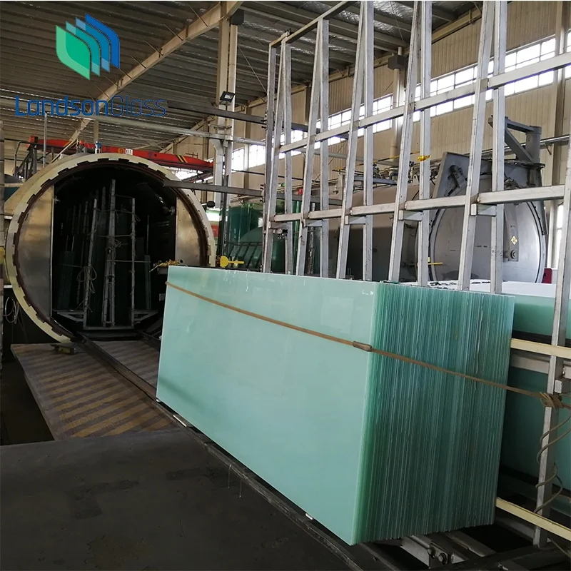 Shandong Glass 13.52,17.52mm tempered Laminated Glass for Swimming Pool Fence