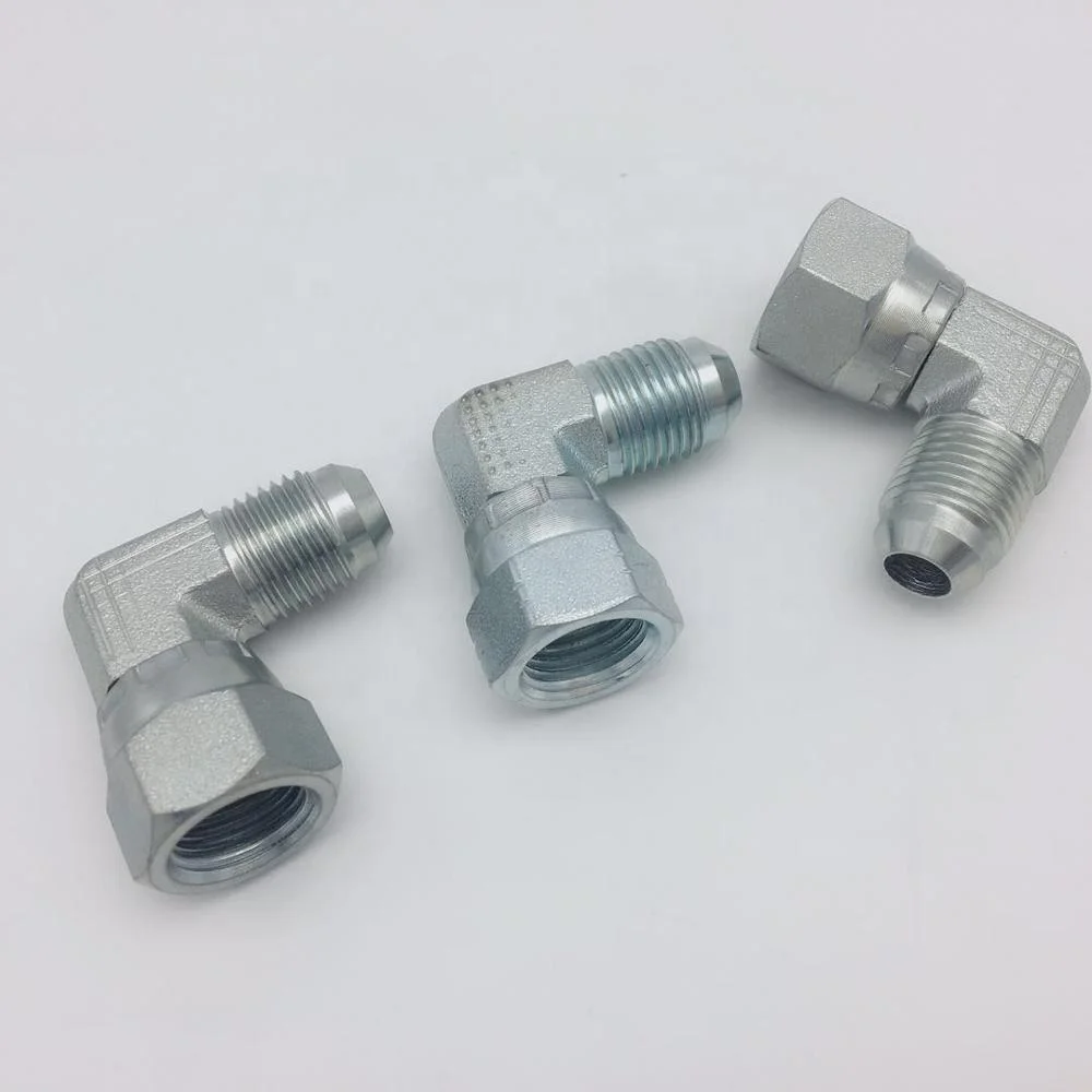 2J9 Ningbo Hydraulic Hose Adapter High Quality Male Female 90 Degree Elbow Hydraulic Hose Fitting Adapter