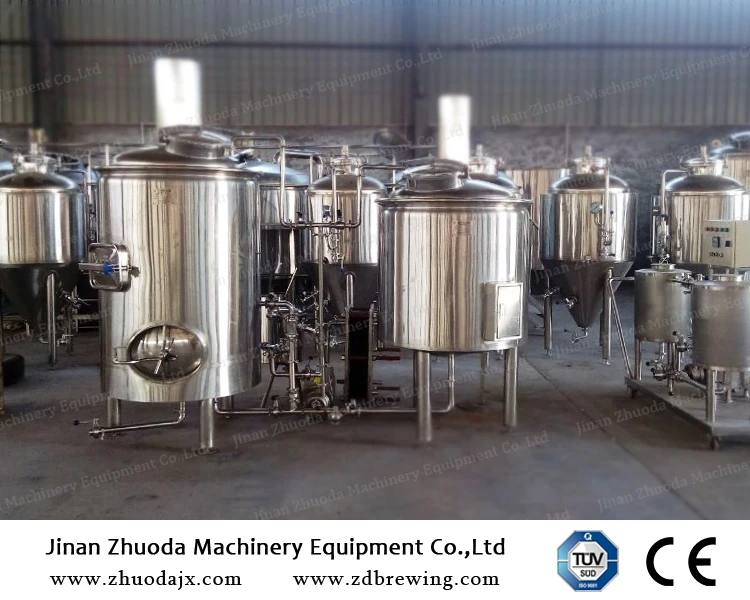 Электрический 300l подержанных коммерческих пивоваренный завод оборудование на продажу