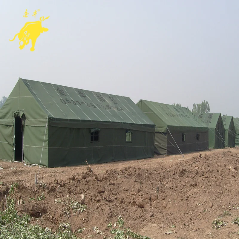 Warm in winter and cool in summer heavy duty canvas tent