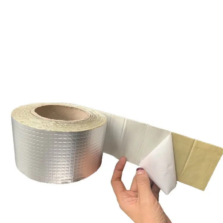 Самоклеящаяся Бутилкаучуковая лента из алюминиевой фольги