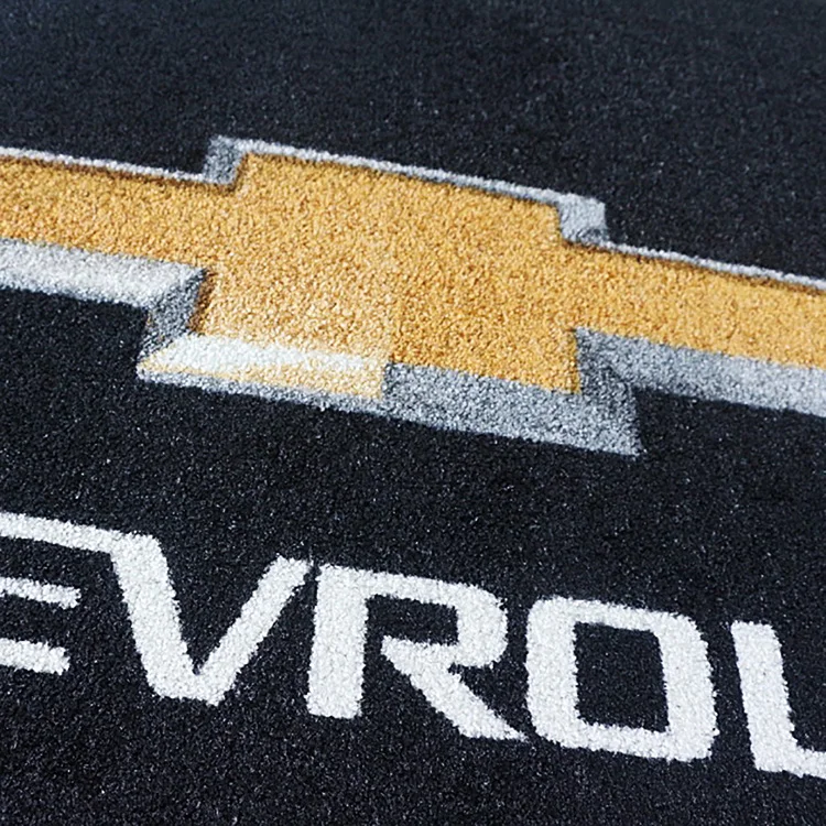 Chromojet printed durable nylon carpet with logo