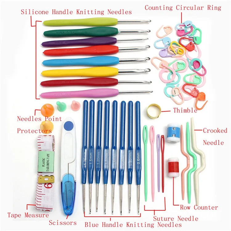 Crochet Needles and Crochet Hooks Set sewing accessories