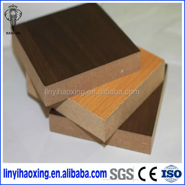 
Melamine Laminated MDF / MDF Sheet Prices / Black Laminated MDF 