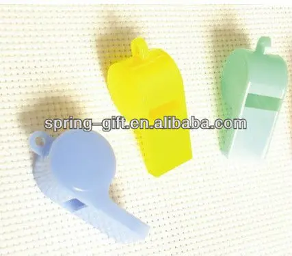 Quality plastic whistle with necklace lanyard cords  dog whistle custom logo welcome