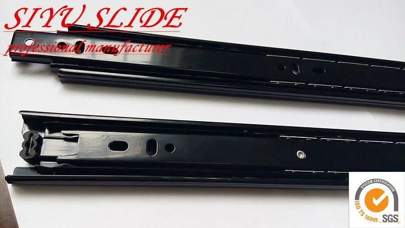 37mm Side Mount Ball Bearing Drawer Slide, Furniture Hardware Fitting