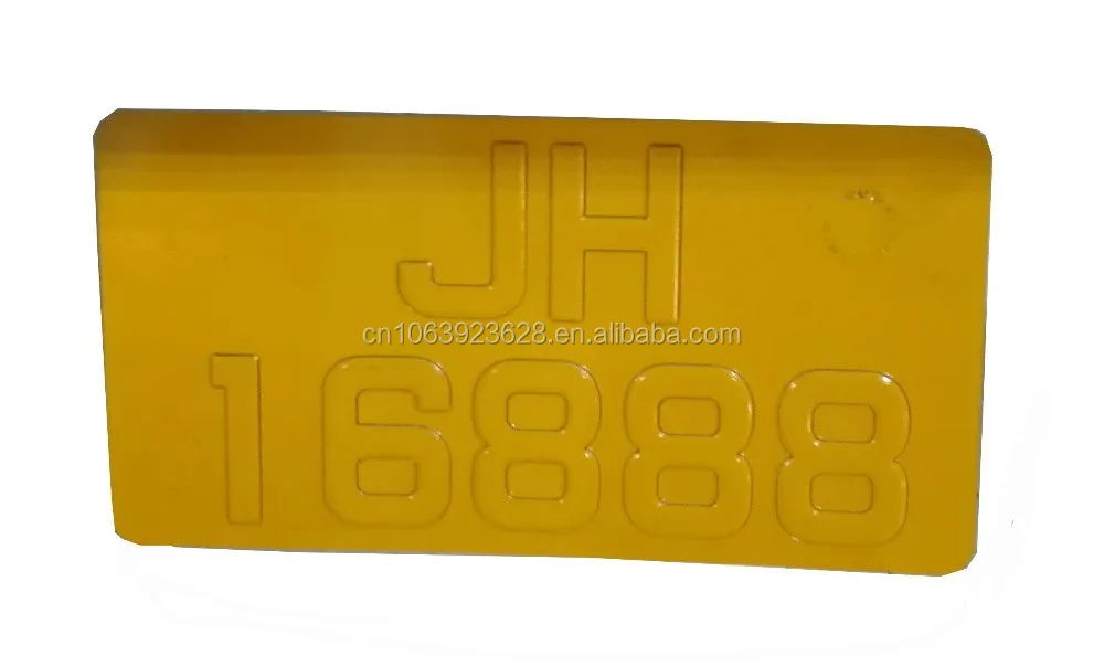 OEM Welcome Reflective Number Plate Aluminum Car License Plate