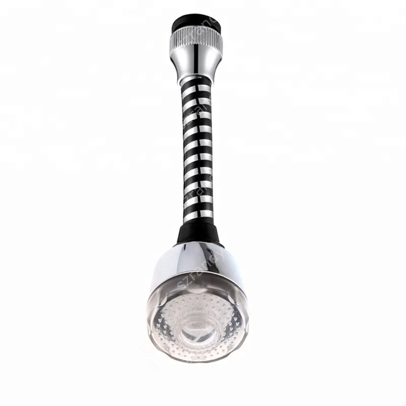 Water Glow LED Faucet Light Aerator for Kitchen with Multicolor Fastflashing Type