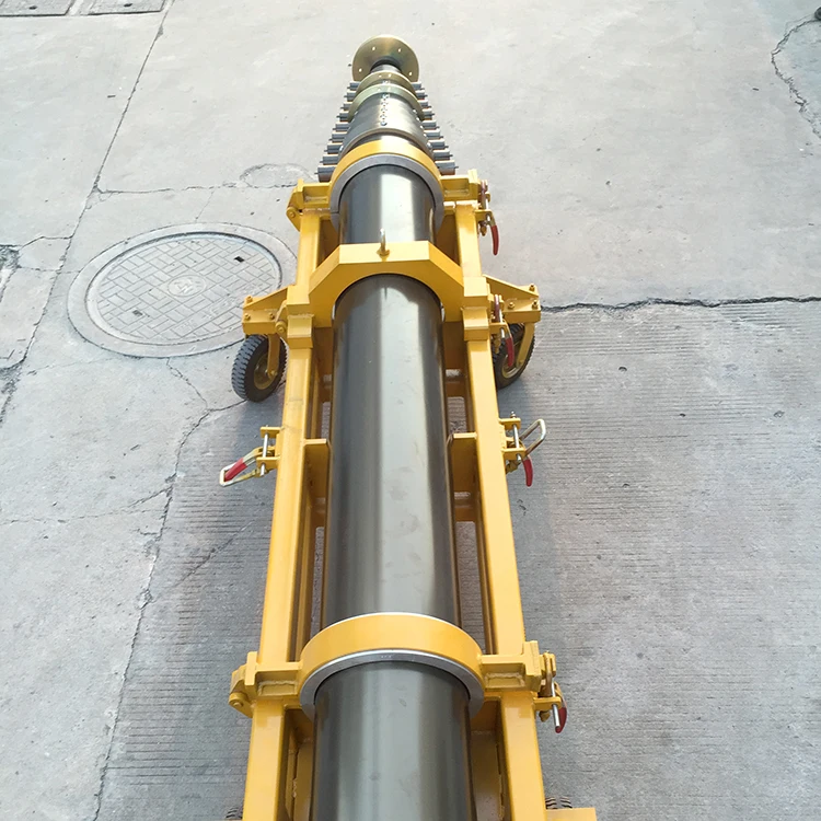 Mobile tripod antenna pole mast heavy camera