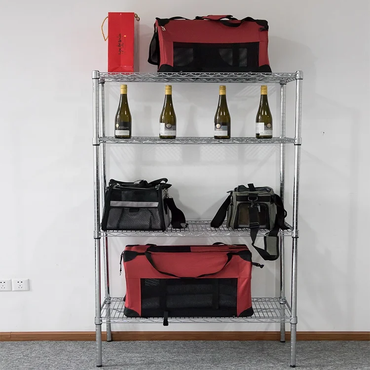 China Manufacturer Indoor Bathroom Closet Storage Lee Rowan Wire Shelving Rack