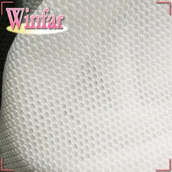 Shaoxing spacer 3D Air Mesh Fabric ready goods 100% Polyester spandex Birdeyes mesh tricot fabric