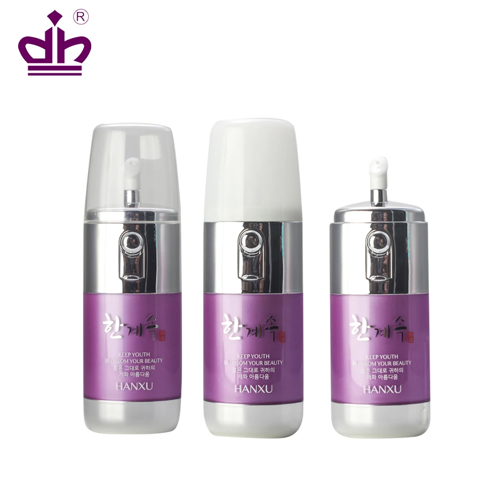 with roller brush hair colouring dying root surfactant container liquid foundation cream packaging cosmetic bottle