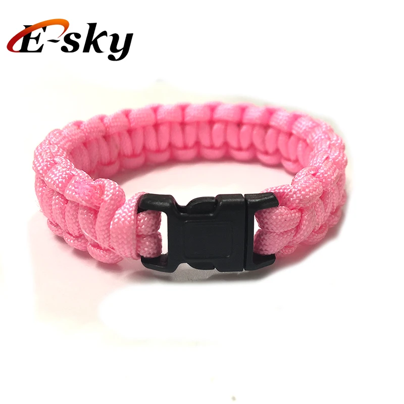 Braided Nylon Paracord Cord Survival Bracelet