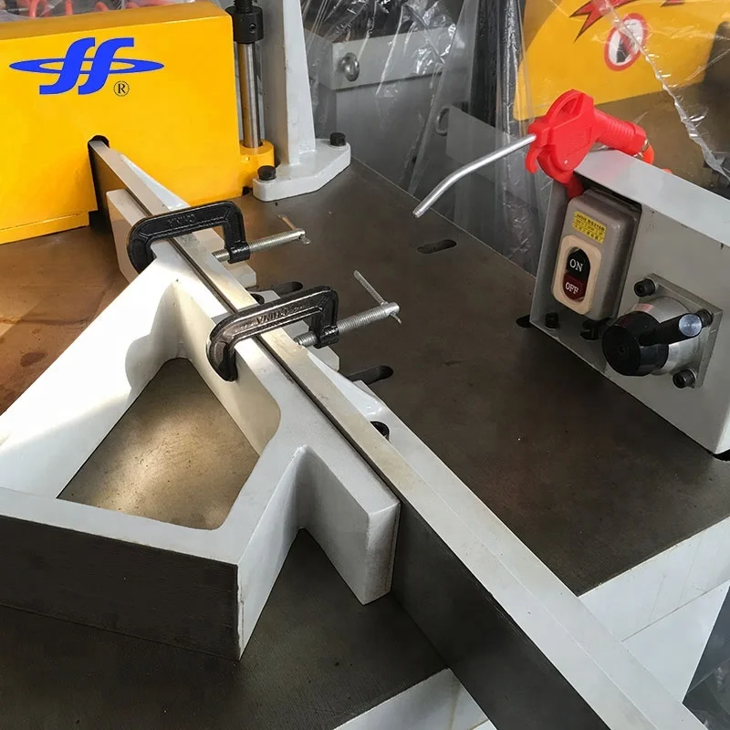 
YJ455AL 2.4KW Motor Power Automatic Pressing Aluminum Tube Cutting Machine 