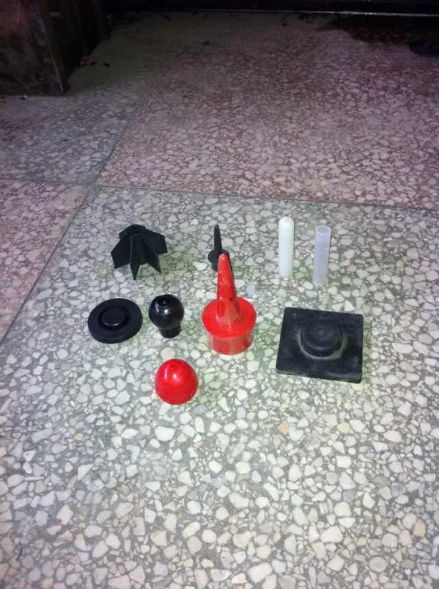 Plastics processing tube for fireworks 127missle