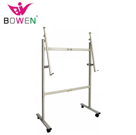 
 Школьный автобус Мобильный белая доска Мольберт 90-240 см на одной стороне откидной плакат стенд для всех плат  