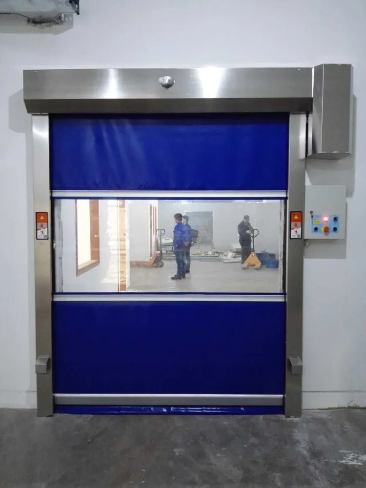 Hongfa Motorized Polycarbonate Roller Shutter Doors