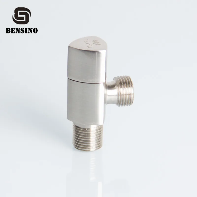 Triangle Shape Right Stop Angle Valve 1/2 Inch For Toilet Bathroom