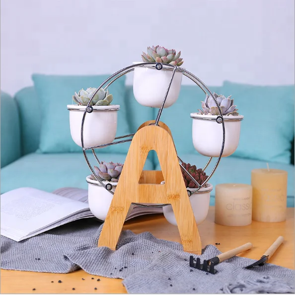 Creative Ferris Wheel Flower Pot