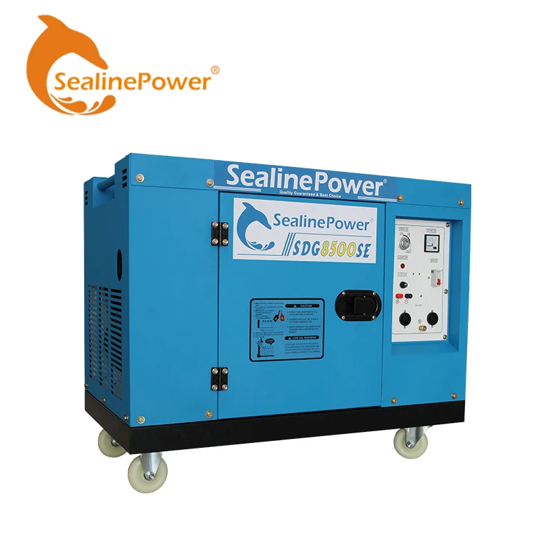 SDG8500SE 6KW 7.5KVA Super Silent Type Diesel Generator