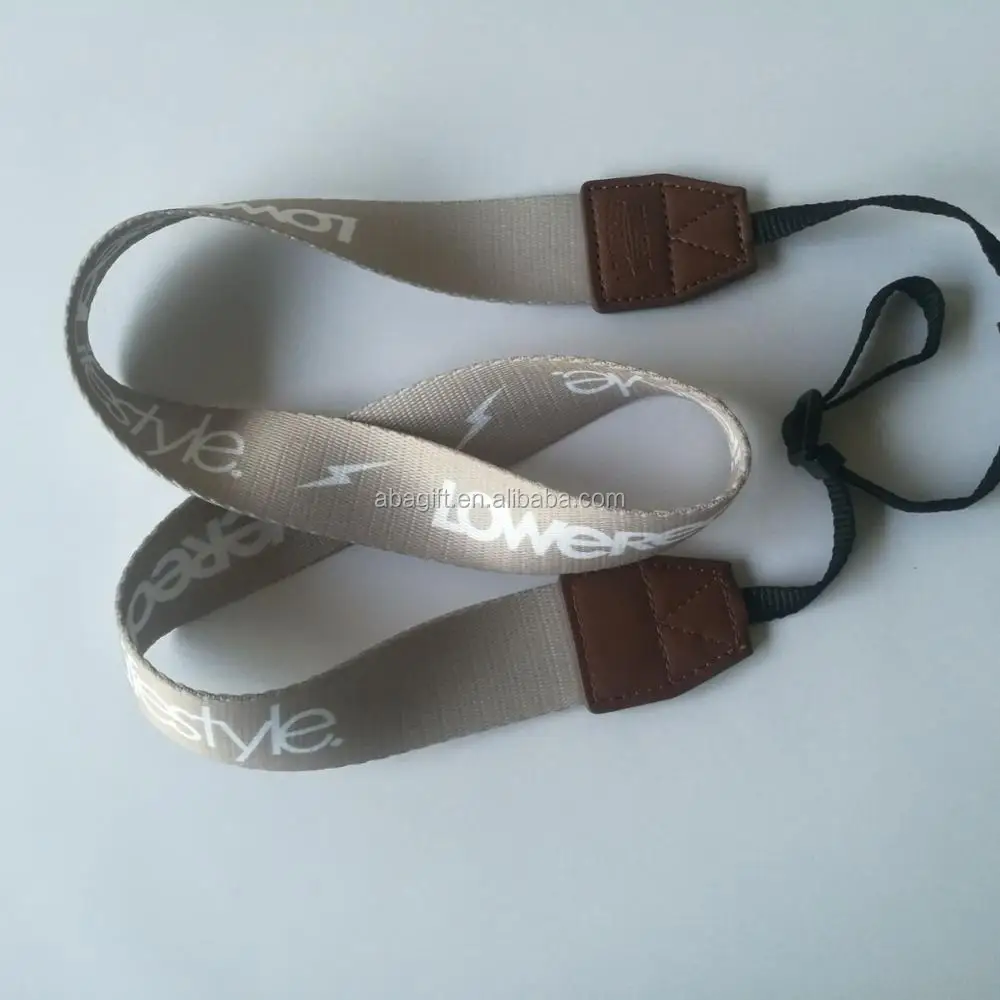 Colorful sublimation printed camera shoulder strap