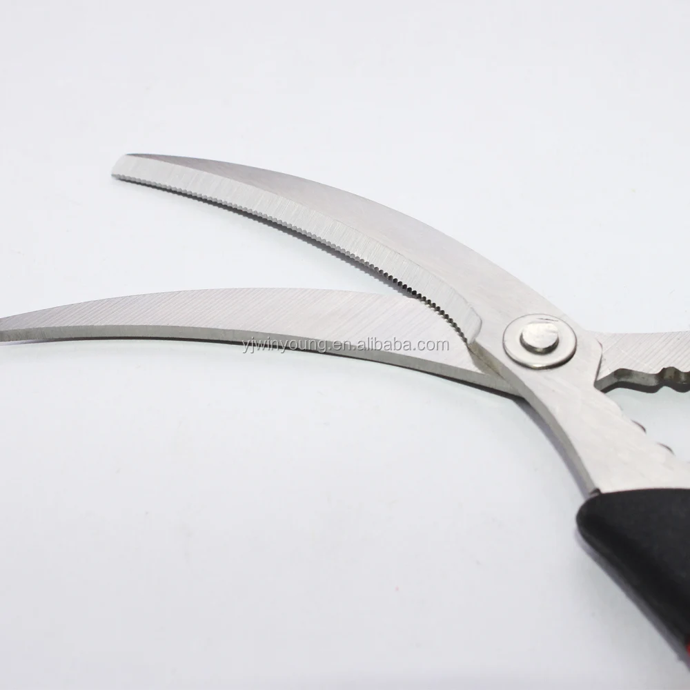 
Kitchen Shears Seafood Scissors Heavy Duty Stainless Steel separable multi purpose kitchen seafood scissors 