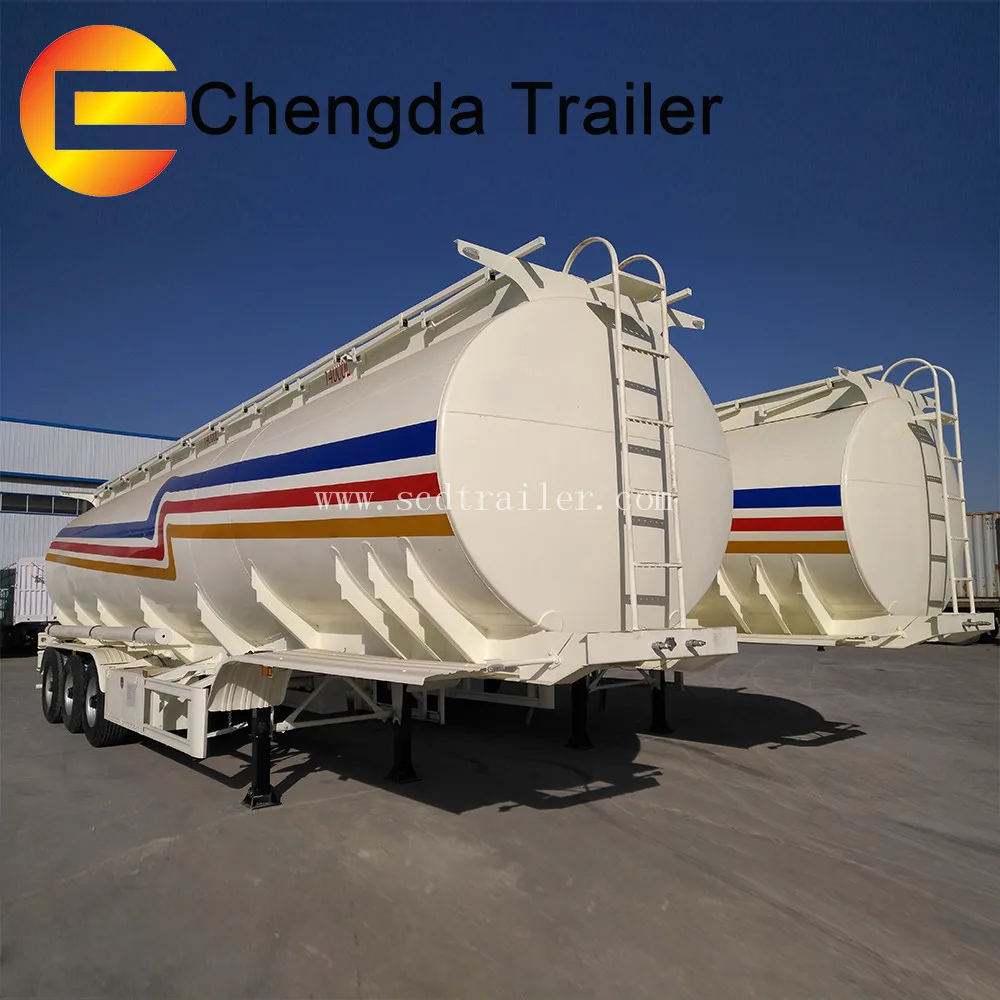 
2018 New fuel tanker prices, 50000 liters oil/gasline fuel tanker semi trailer for sale 