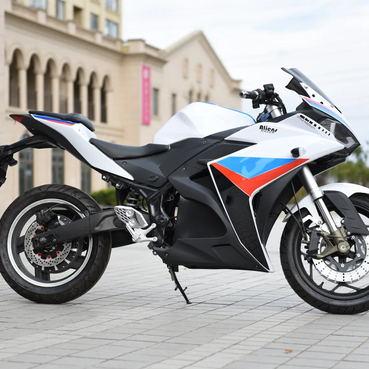 Новый 3000 Вт большой диапазон eec электрический мотоцикл с дисковым разрывом