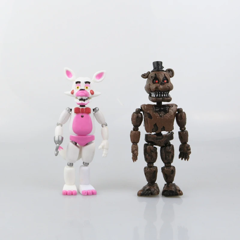 PVC Plastic Mini Figure Bear Doll Action Figure Toy For Kids