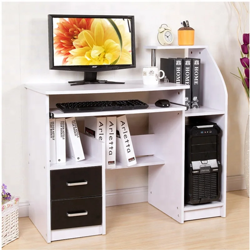 Modern MDF Wood Corner Cheap Price Computer Desk Wholesale made in China