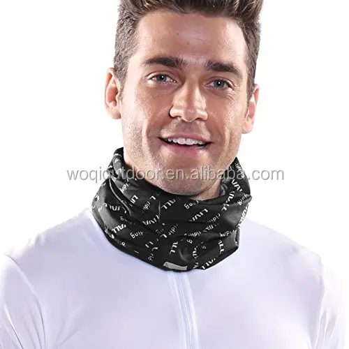 Повязка на голову Woqi для езды на велосипеде, многофункциональная бесшовная повязка на голову для езды на велосипеде на открытом воздухе, Теплая бандана для шеи, маска для лица для кемпинга и бега