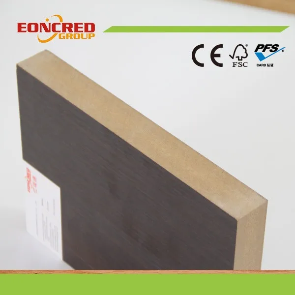 18mm thick mdf board/white laminated melamine mdf board/wood poster board laminate