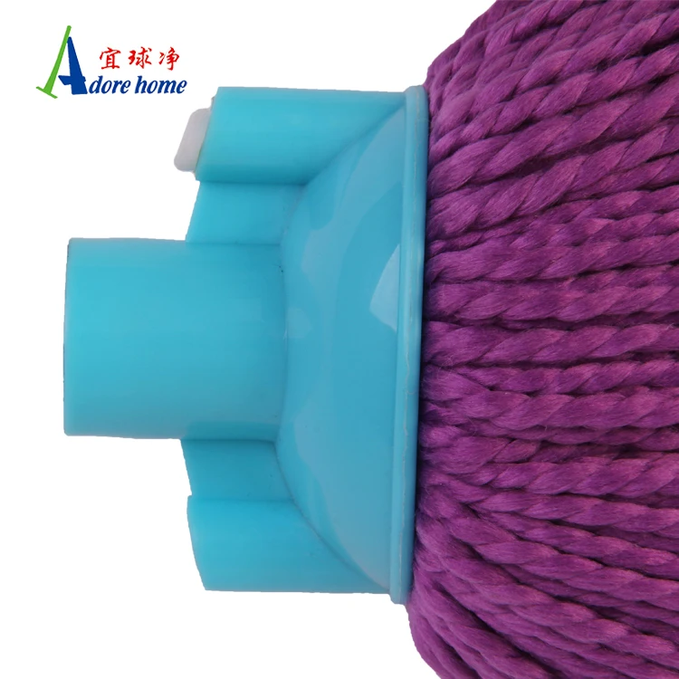 Easy used microfiber thread floor cleaning WET mop head refill