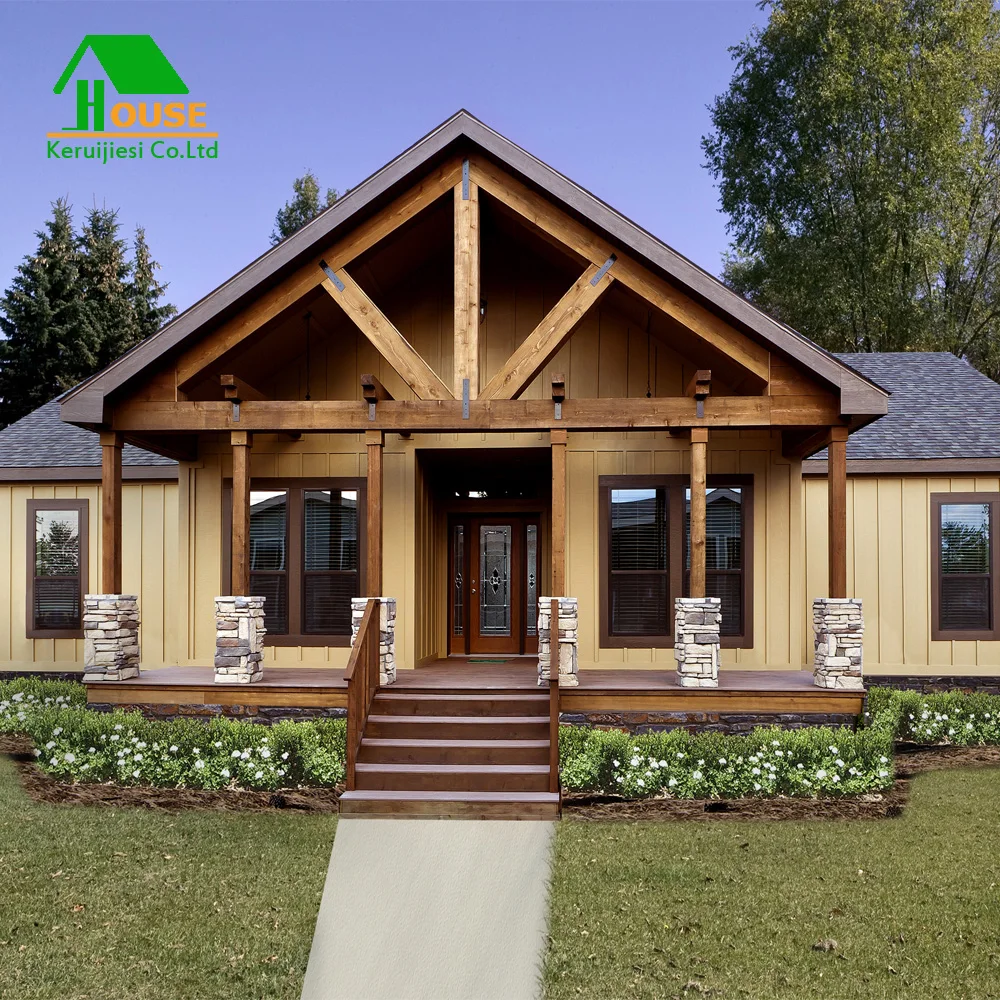 standard size steel structure villa