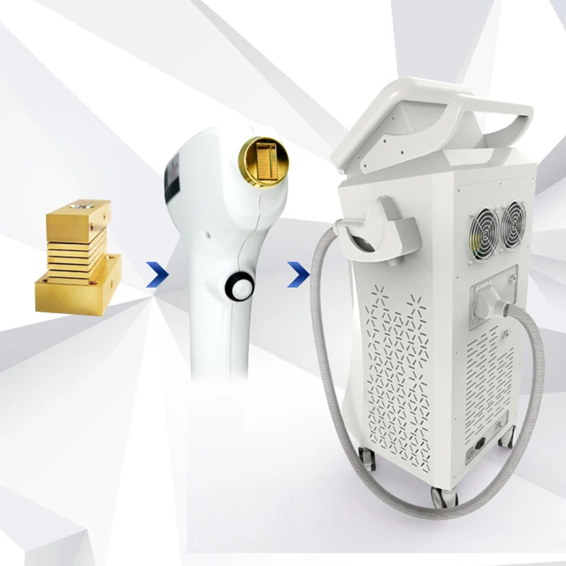 alex laser diode smooth legs hair removal  machine 808nm 1200w home use/yag diode laser hair removal