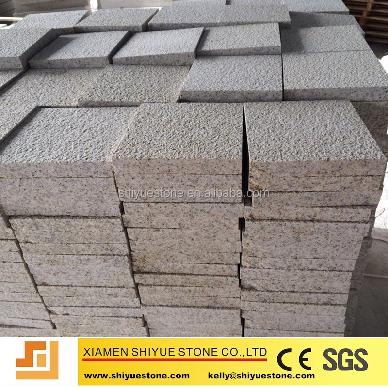 G654 granite cube stone paving