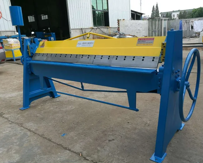 china galvanized manual sheet metal edge folding machine from  manufacturer