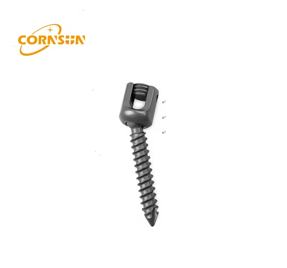 Polyaxial pedicle screw orthopedic implants spine fixation