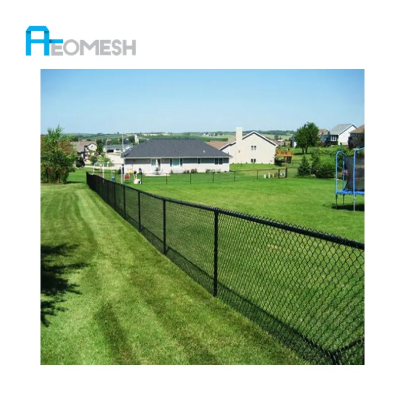 AEOMESH Clearvu fence/ clear view fence Rhombic wire mesh Cyclone fence