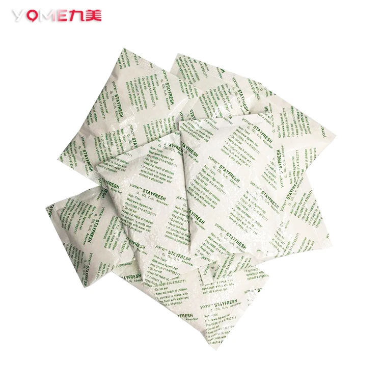 Популярный 40 г stayfresh CO2 поглотитель для пищевых продуктов, овощей, очищенного чеснока