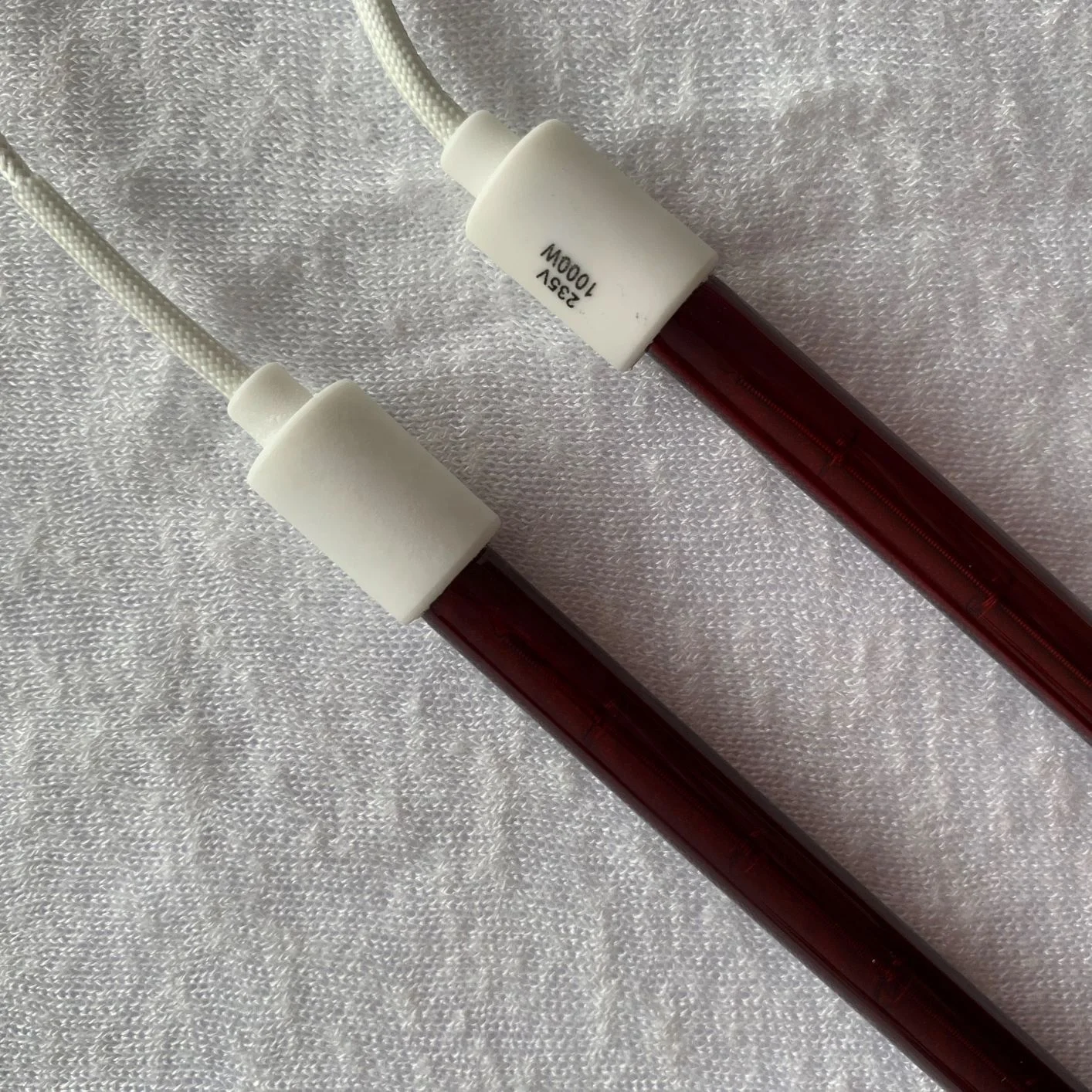 IR Heating lamp ruby coating infrared halogen lamp