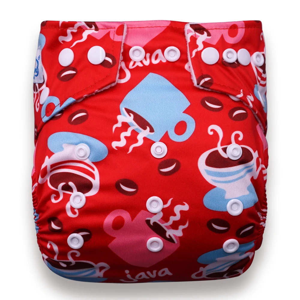 Thermal Transfer Printing Cute Patterns Babyland Reusable Eco-friendly Baby Cloth Nappy Pants Reusable